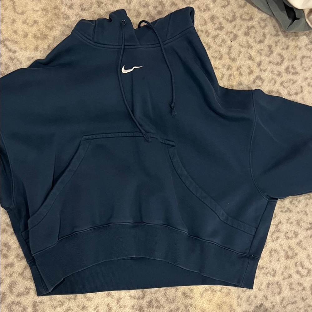 Nike Dark Blue Pullover Hoodie